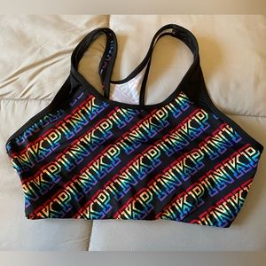 BUNDLE of Victoria’s secret pink sports bras, size M